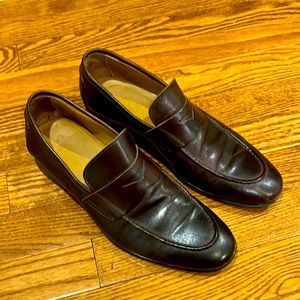 Made in Italy Brown Leather Loafers, by Jerold Wilton